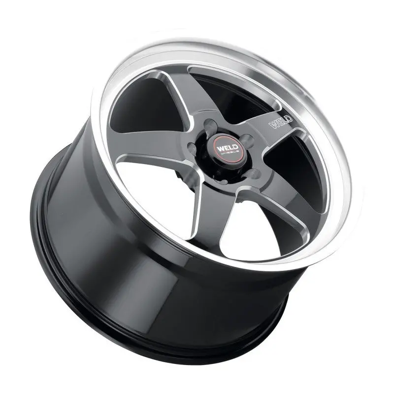 Weld S155 18X10.5 Ventura Drag 5X120.65 Et65 Bs8.25 Gloss Blk Mil Dia 78.1 1