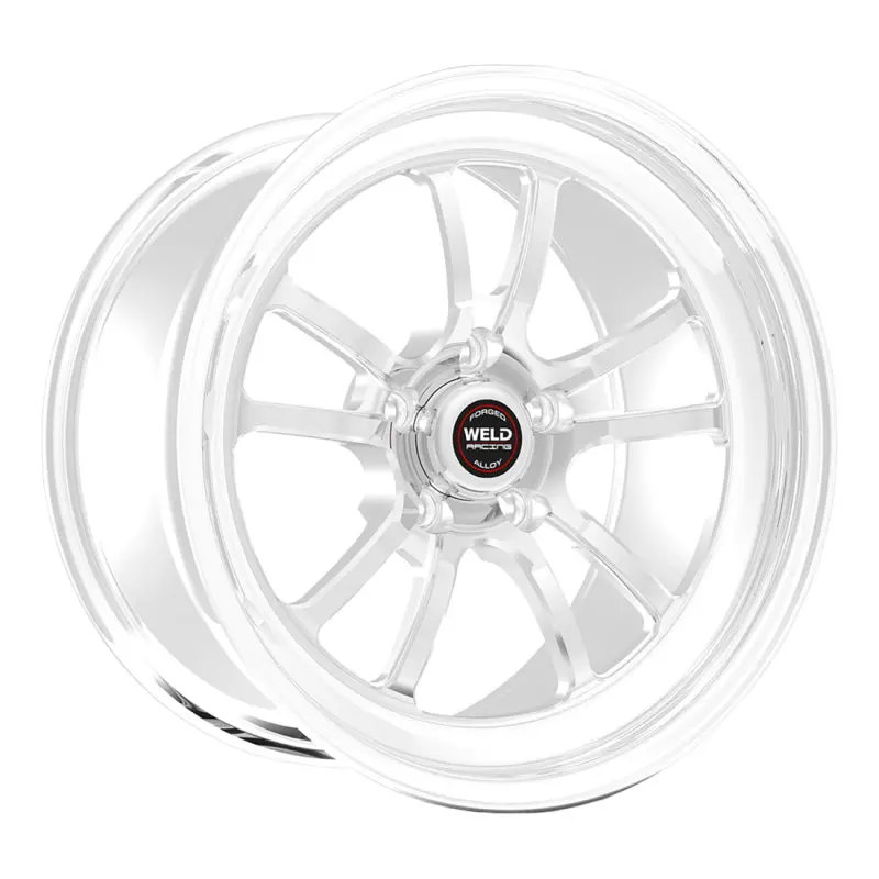 Weld S70 17X5 / 5X4.5In Bp / 2.2In. Bs Polished Wheel (High Pad) - Non-Beadlock 1