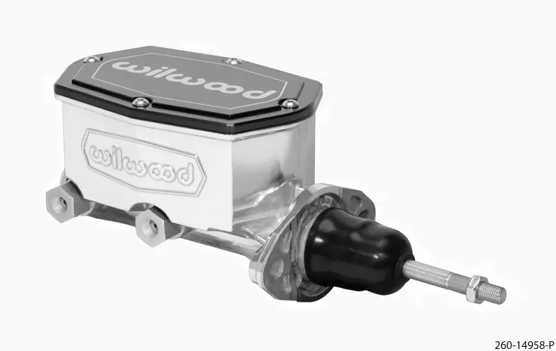 Wilwood Compact Tandem Master Cylinder – 15/16″ Bore With Ball-Burnished Pushrod 1