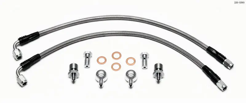 Wilwood Flexline Brake Hose Kit – Rear Axle, Designed For Factory Five Racing (Ffr) Applications 1