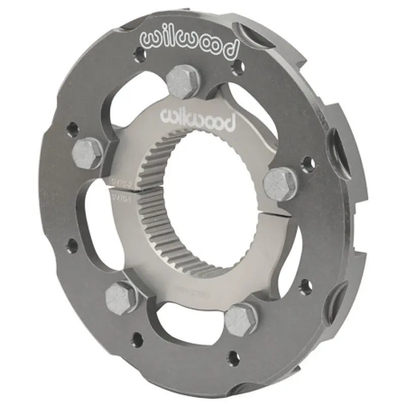 Wilwood Splined 46-Tooth Inboard Sprint Axle Hub Kit With 7.18″ Snap-Ring Rotor Adapter 1