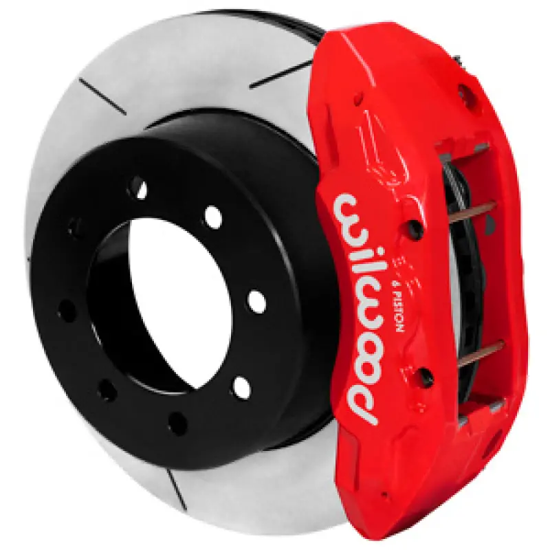 Wilwood Tx6-Dm Red Rear Big Brake Kit: 15.5" Rotors For 2023+ Ford F-250/F-350 4Wd 1