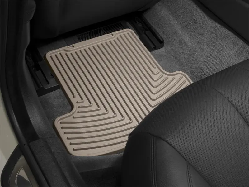 Wt Rubber Rear Floor Mats – Tan 1